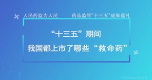 藥監(jiān)課堂——人民藥監(jiān)為人民 “十三五”期間我國(guó)都上市了哪些“救命藥”